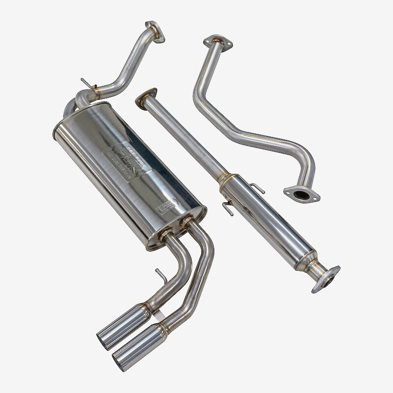 Fujitsubo Legalis R Exhaust System - Honda CRX EF8