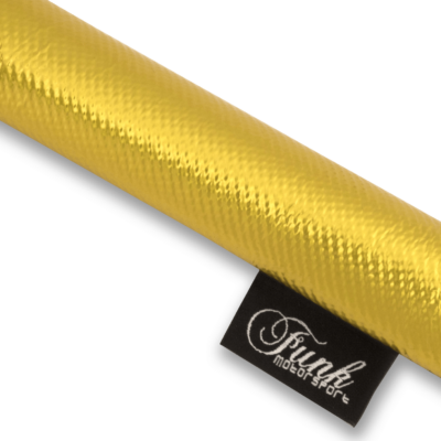 Funk Motorsport Gold Velcro Heat Sleeving