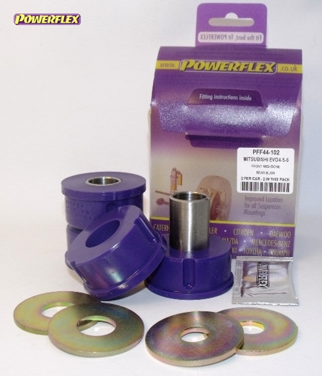 Powerflex - PFF44-102 - Front Wishbone Rear Bushes - Lancer Evolution 4/5/6 RS/GSR