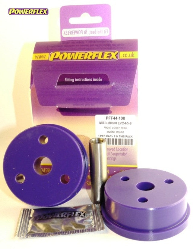Powerflex - PFF44-108 - Front Lower Diff Mount - Lancer Evolution 4/5/6 RS/GSR