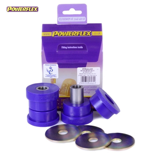 Powerflex - PFR44-420 - Rear Diff Front Mounting Bushes - Lancer Evolution Lancer Evolution 7/8/9 (inc 260) RS Models Only