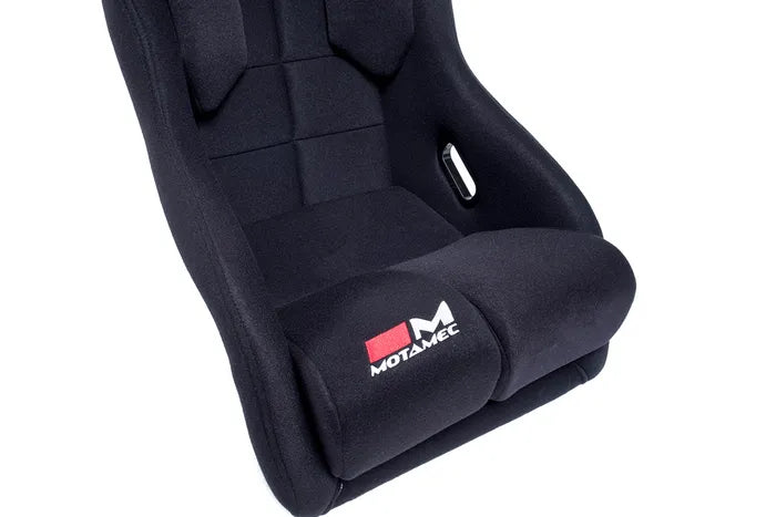 Motamec Racing GP1 FIA Approved Race Seat GRP Shell Side Mount BLACK HANS