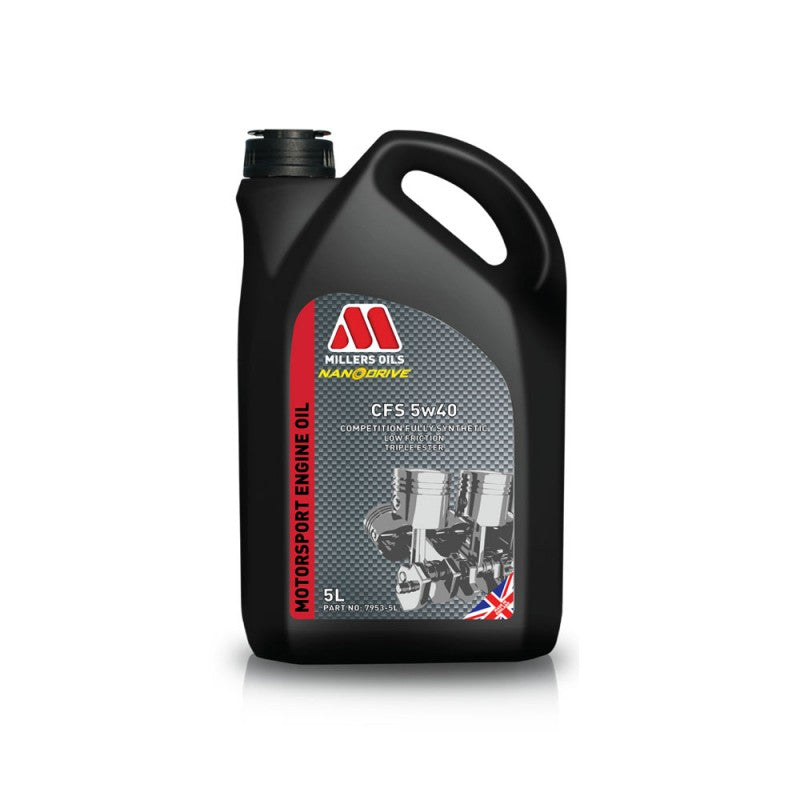 Millers CFS Nanodrive 5W40 Fully Synthetic Oil - 1L / 5L