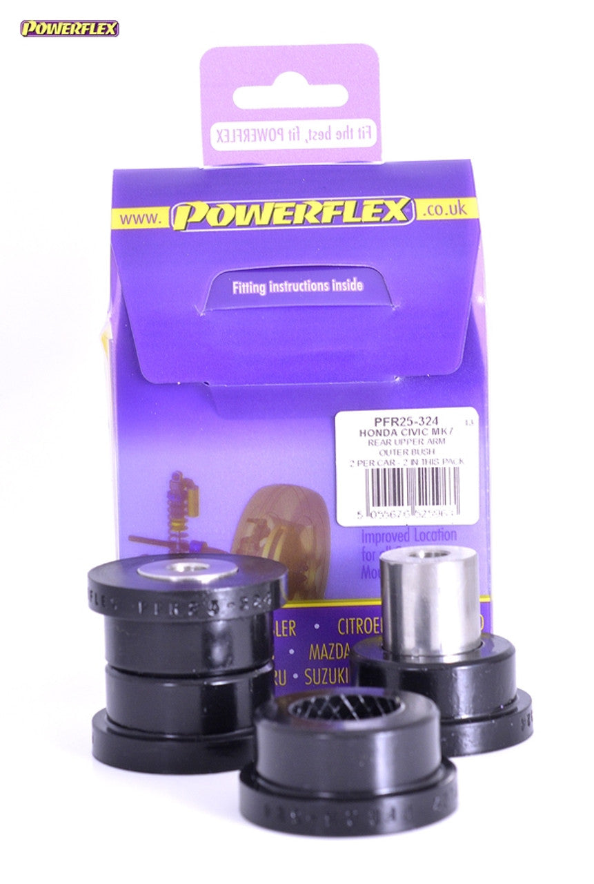 Powerflex - PFR25-324 - Rear Upper Arm Outer Bushes - Civic Mk7 EP/EU inc. Type-R (2001-2005)