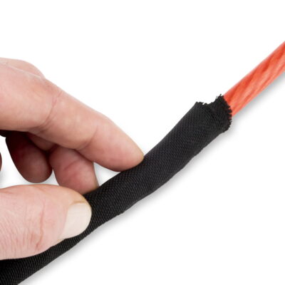 Funk Motorsport Black Self Wrap protection sleeving