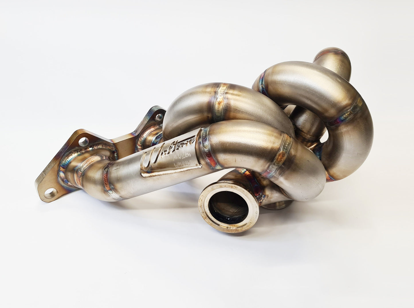 Walton Motorsport Mitsubishi Evo 4-9 Exhaust Manifold with Billet Collector