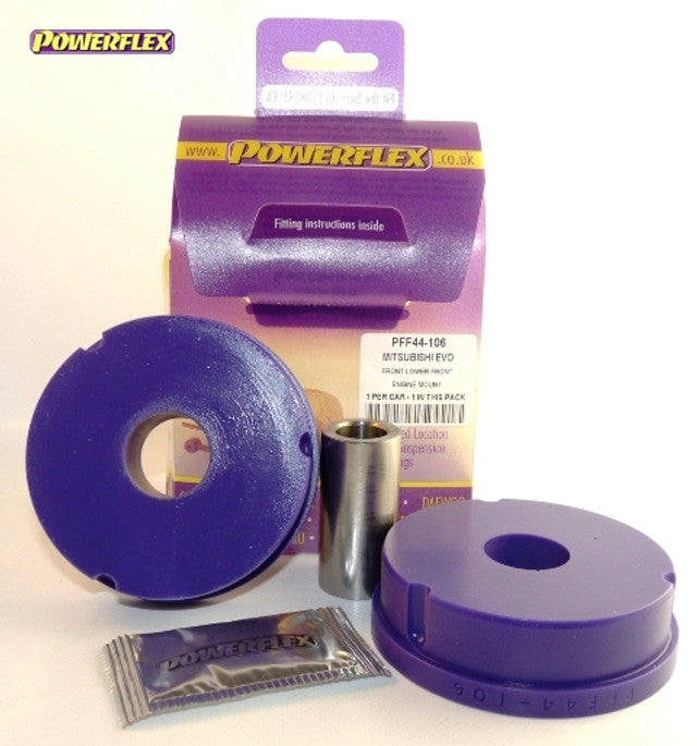 Powerflex - PFF44-106 - Front Lower Front Engine Mount - Lancer Evolution 4/5/6 RS/GSR