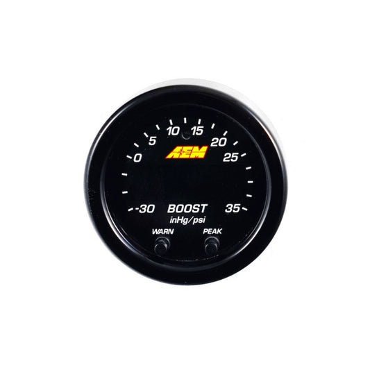AEM X-Series Boost Pressure Gauge 35PSI / 2.5BAR