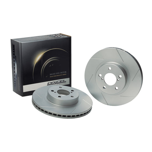 Dixcel SD Slotted Brake Discs - Lancer Evo 5-9 (Front & Rear Set)