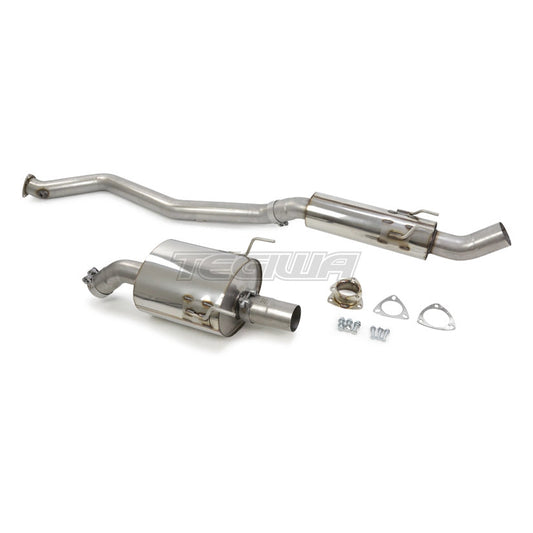 Tegiwa x Milltek Sport Catback Race Exhaust System 3" / 76mm Honda Civic Type R EP3 01-05